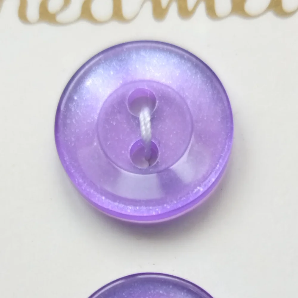 8 Lavender Buttons